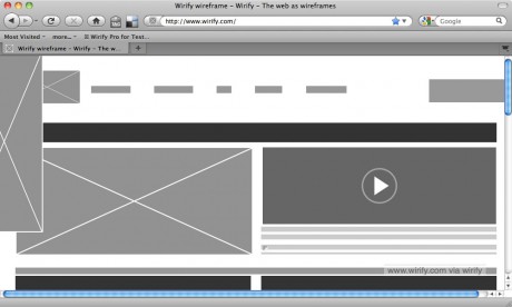 Wirify Pro - Hiding the information overlay - Wirify user guide