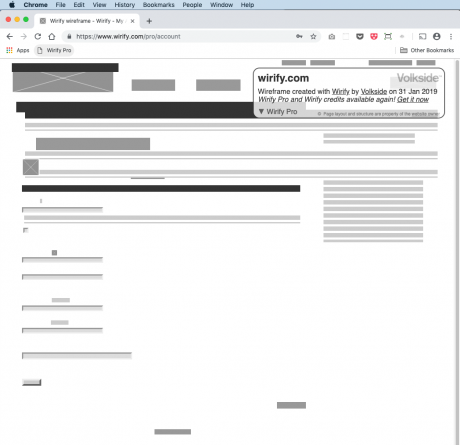 Install Wirify Pro bookmarklet on Chrome - Step 4